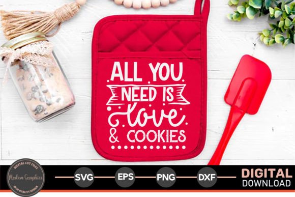 All You Need is Love Cookies - SVG