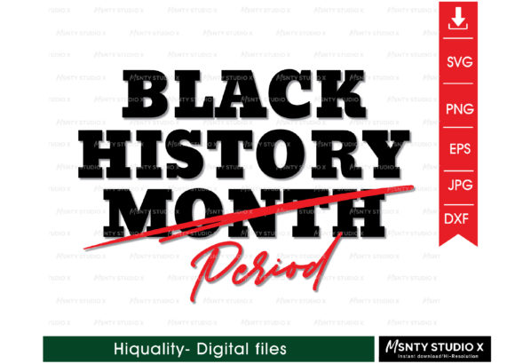 Black History Month Period Svg Review