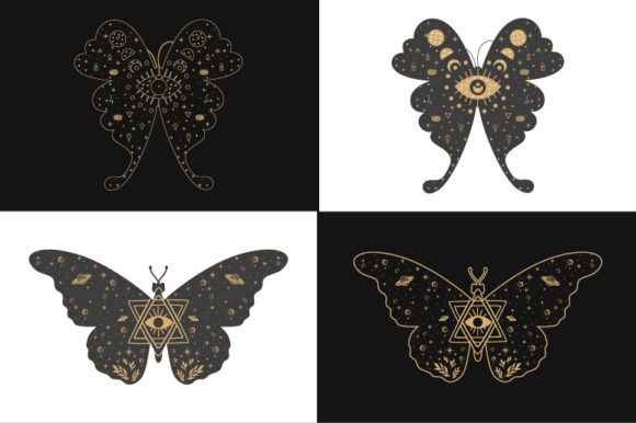 Butterfly Magic Celestial SVG Bundle Review