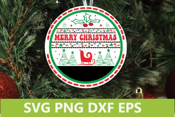 Christmas Sign SVG - Merry Christmas Review