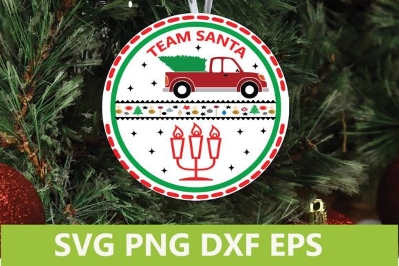 Christmas Sign SVG - Team Santa Review