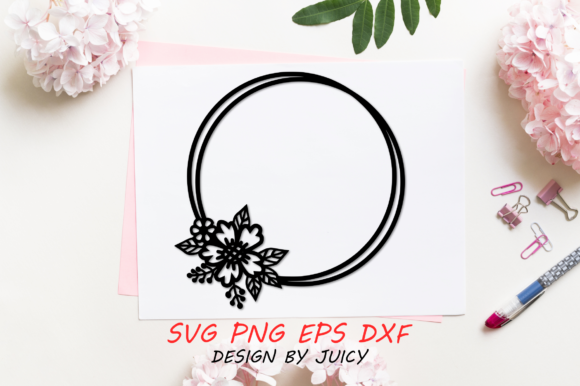 Circle Flower Wreath Svg for Cricut Review
