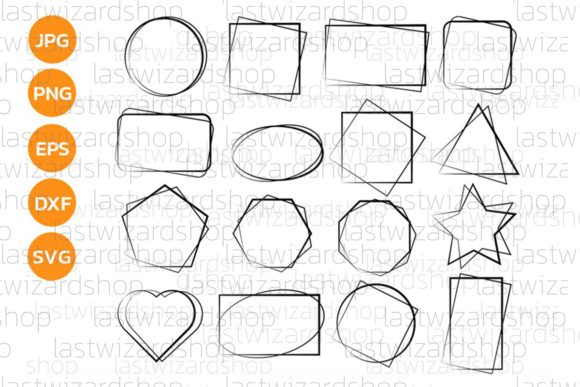 DOUBLE Square Rectangle Frame Bundle Svg Review