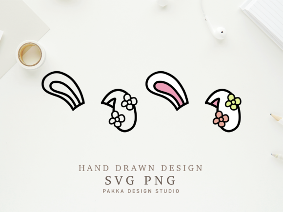 Easter Svg Bunny Rabbit Flower Ears Design Review