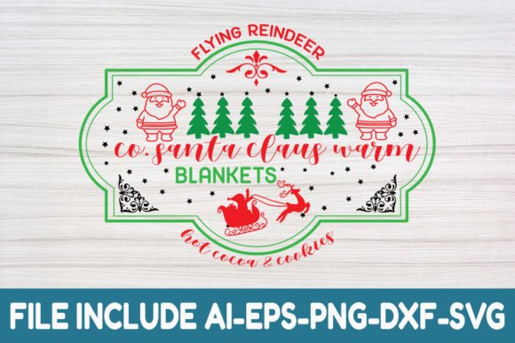 Farmhouse Christmas Sing Svg -Flying Rei