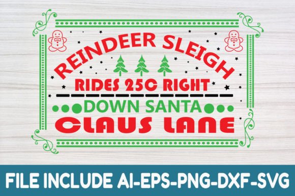 Farmhouse Christmas Sing Svg - Reindeer Review