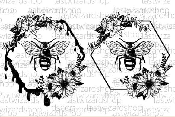 Floral Bee Svg: A Versatile Embroidery Design for Creative Projects