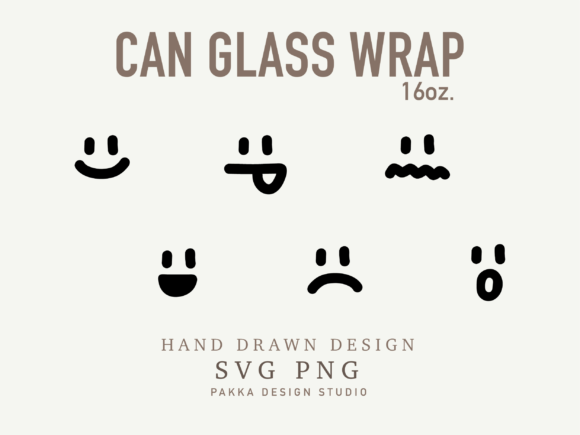 Glass Can Svg Emotional Faces Wrap Review