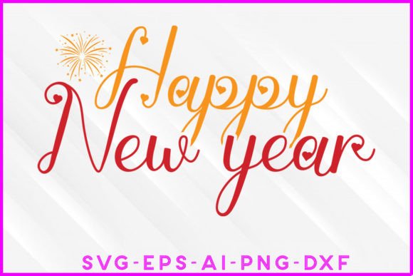 Happy New Year SVG T-shirt Design Review