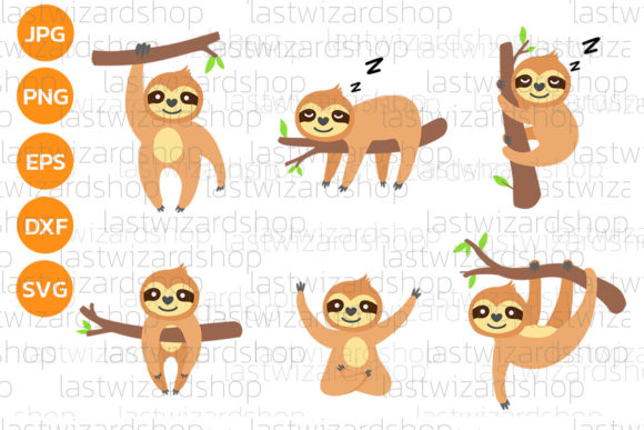 Lazy Sloth Svg Bundle, Sleeping Hanging Review