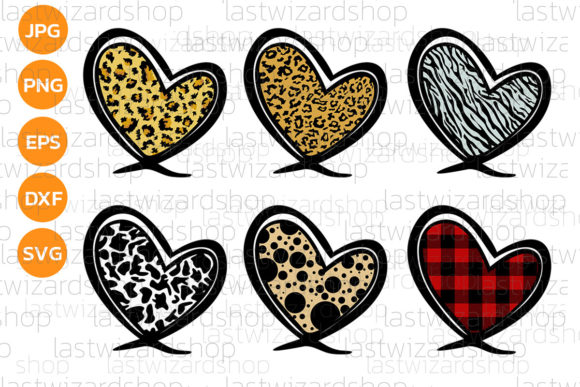 Leopard Heart Pattern Heart Svg Bundle Review
