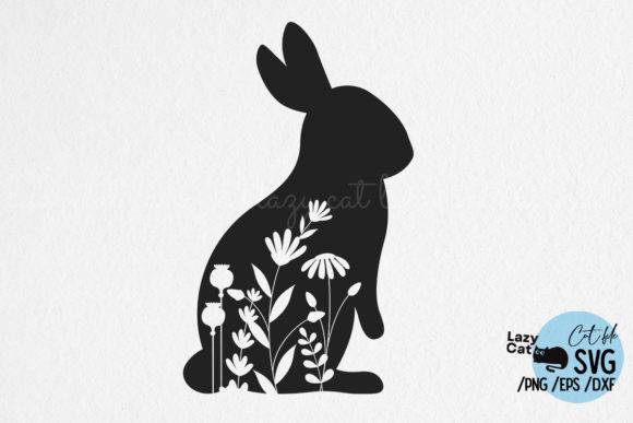 Spring Rabbit SVG Design Review for Embroidery Projects