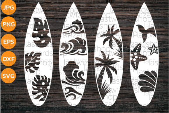 Surfboards Svg: A Designer's Take on Coastal Embroidery